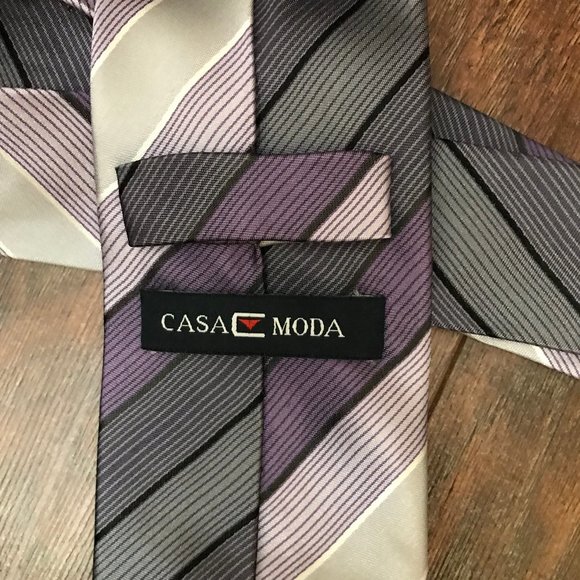 Casa Moda Men's tie 100 % Silk, like new - Picture 3 of 5